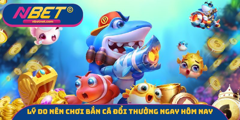 Lý do nên chơi bắn cá đổi thưởng ngay hôm nay
