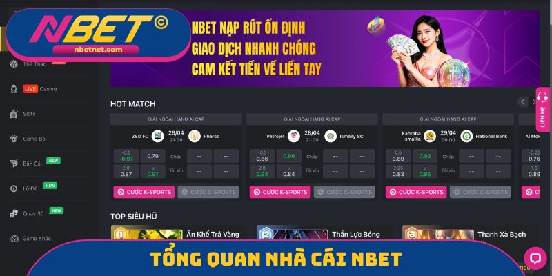 Tổng quan nhà cái Nbet